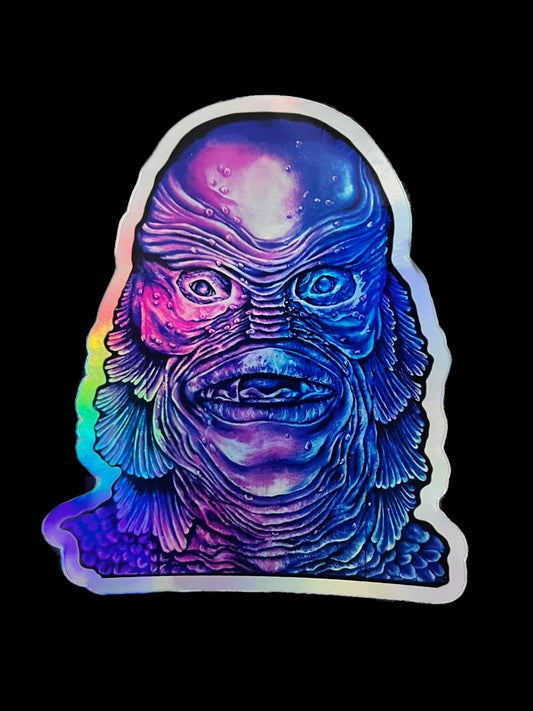 "Creature" Holographic Variant Sticker